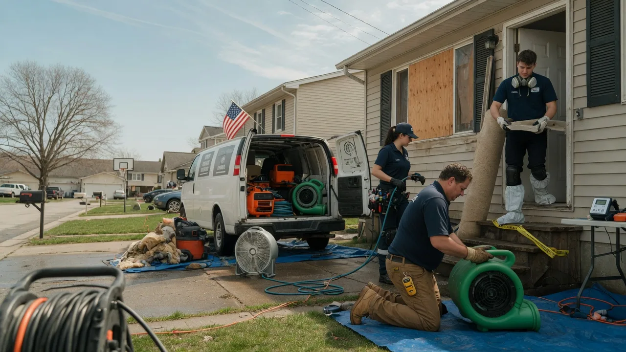 Water Damage Restoration in Pukwana, SD near me